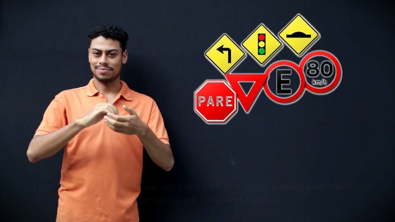 Como tirar a CNH / em Libras