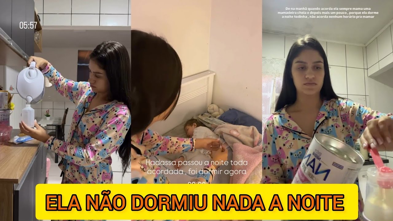 ANA VITÓRIA CONTOU QUE HADASSINHA PASSOU A NOITE ACORDADA 