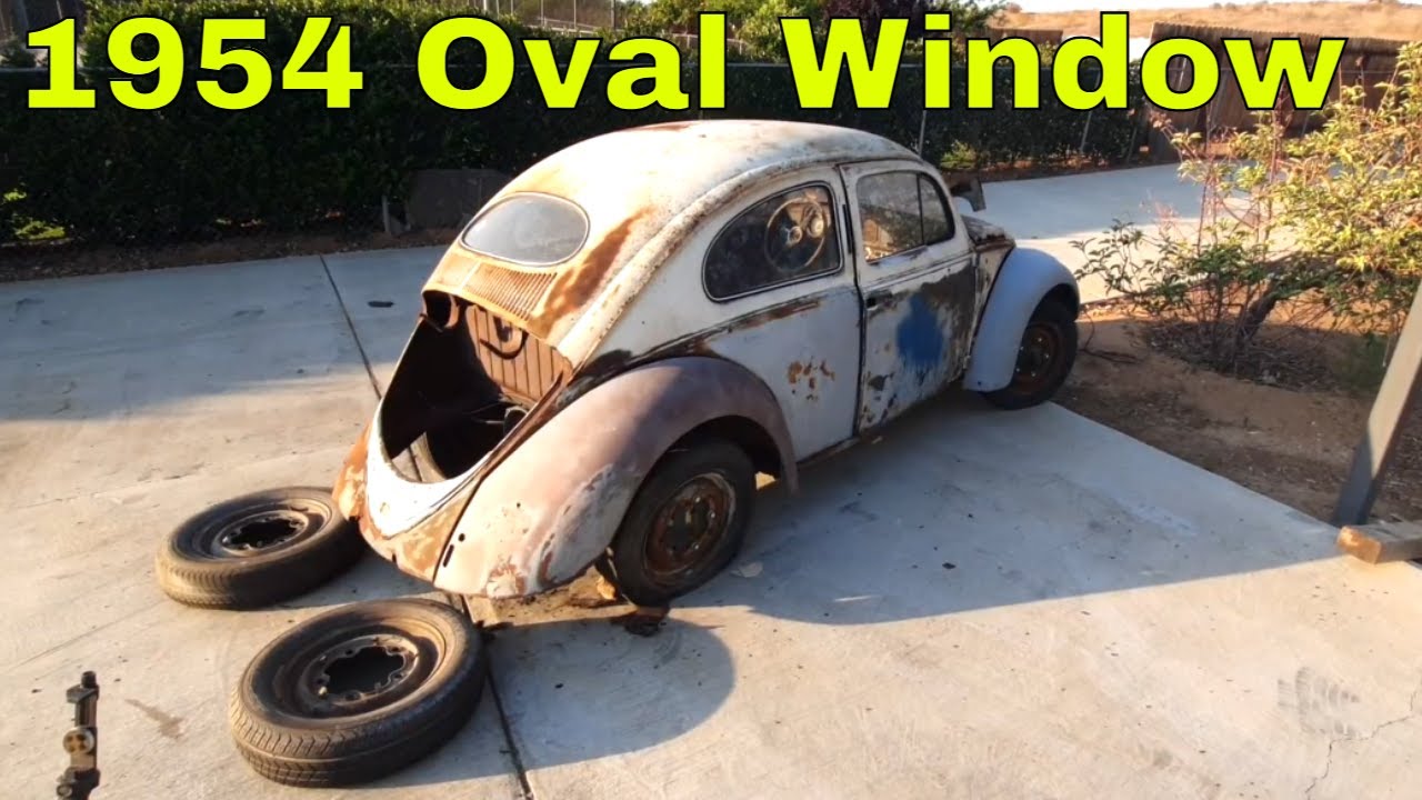 1954 Oval Window VW Beetle Restoration — Part 1 | Hood Metalwork Repair