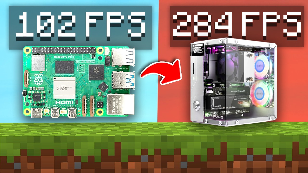 Может ли ULTIMATE Raspberry Pi запустить Minecraft?