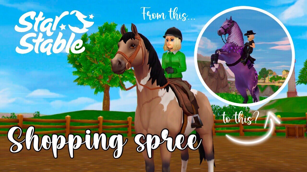 🐴 BUYING 6 HORSES + LIFETIME STAR RIDER ?!🐴 -  Star Stable Online shopping spree