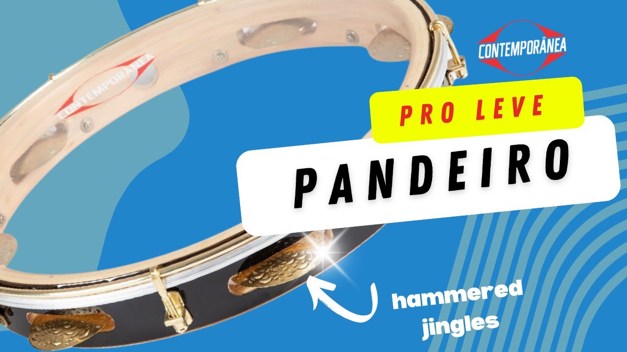 Pandeiro PRO LEVE 12'' - Contemporânea sound sample - played by Dudu Tucci (A341614)