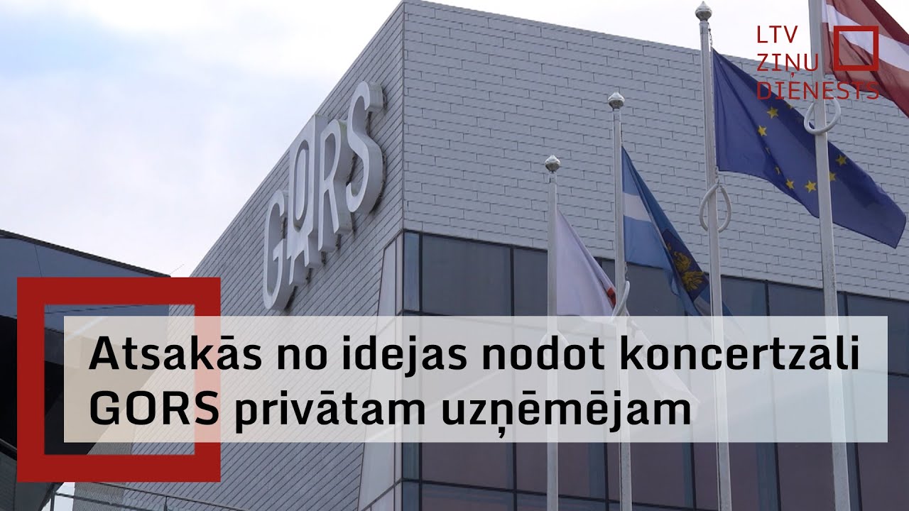 Rēzeknes mērs piedāvā koncertzāli GORS nodot valsts pārvaldībā