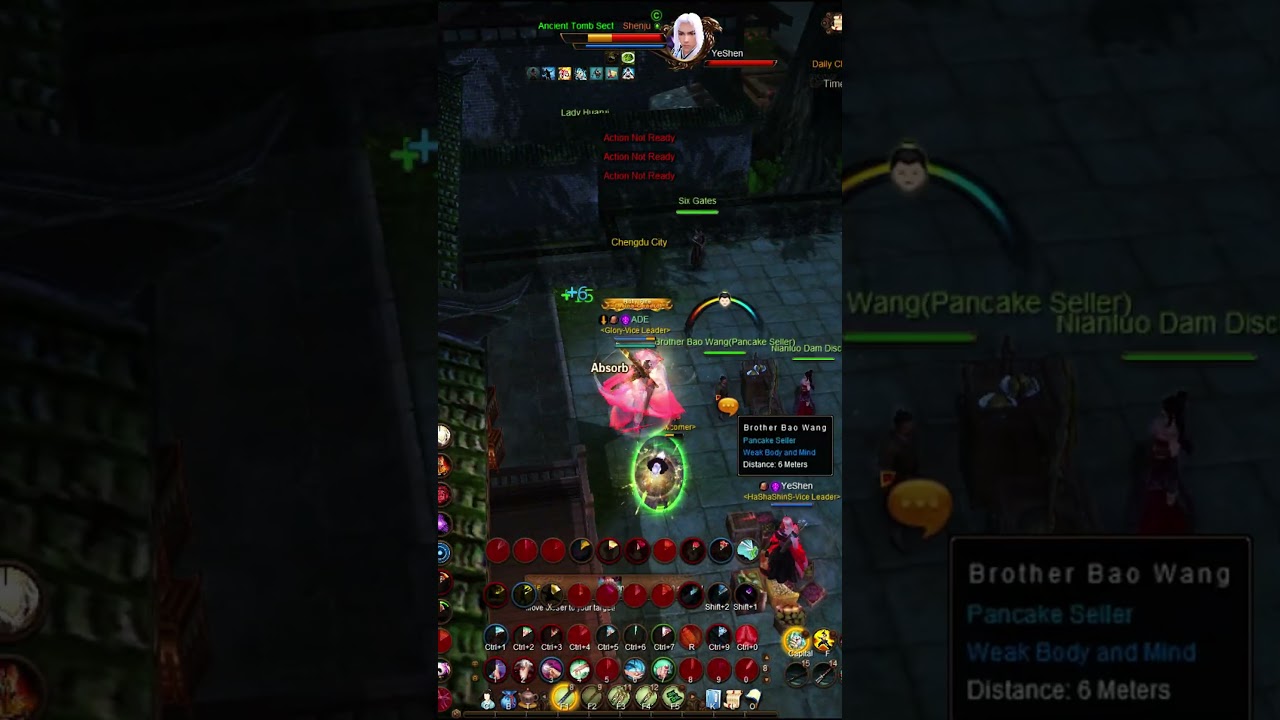 Age of Wushu - 1 Rage Shenju #9yin #九阴真经 #ageofwushu #shorts