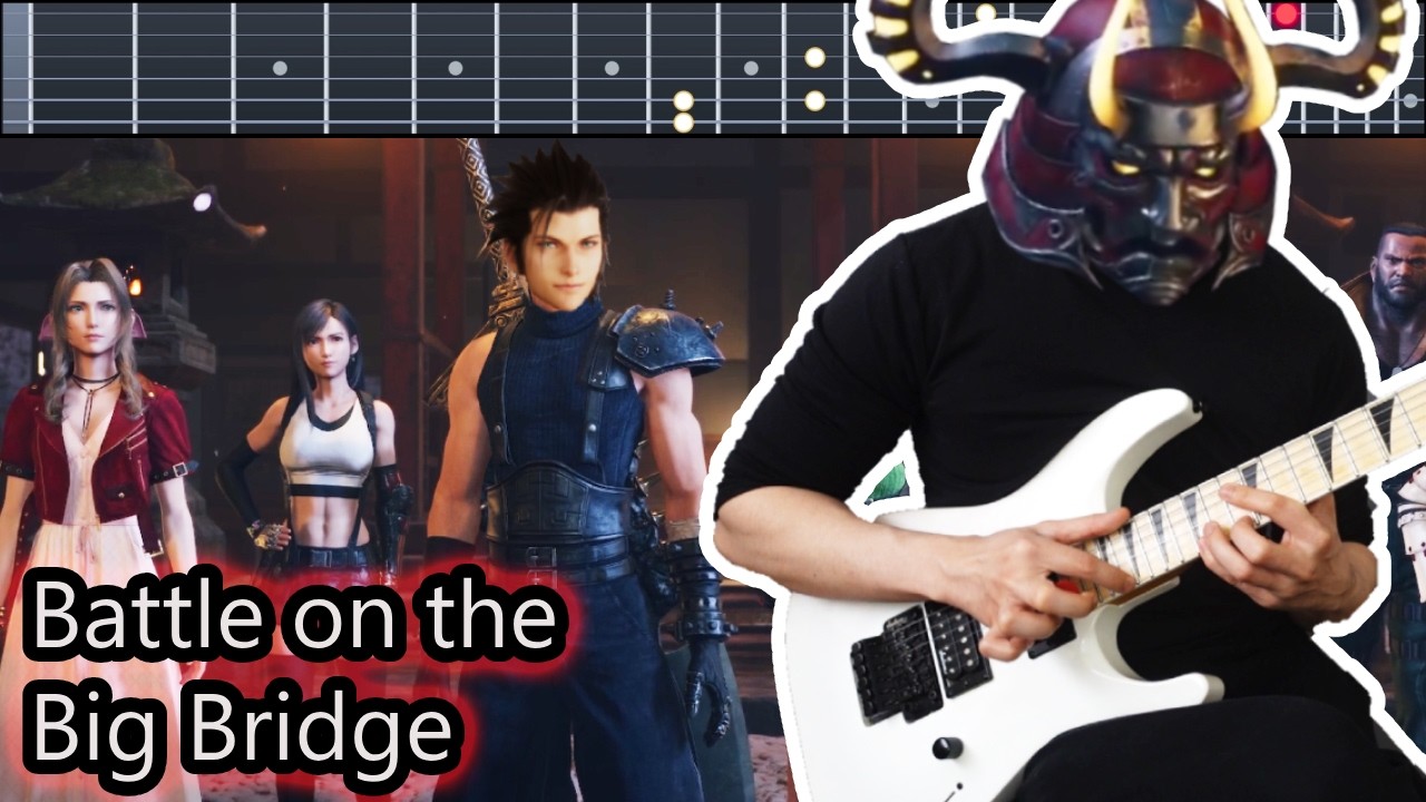 FINAL FANTASY 7 Rebirth - Gilgamesh theme - Battle on the big bridge ビッグブリッヂの死闘 - cover 【TABS】