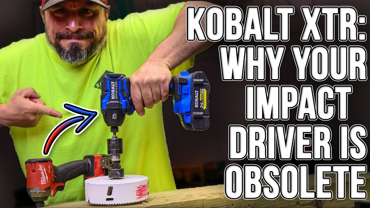 NEW Kobalt XTR 24-Volt Max Brushless Cordless Impact Driver - THIS TOOL DOES THE IMPOSSIBLE!