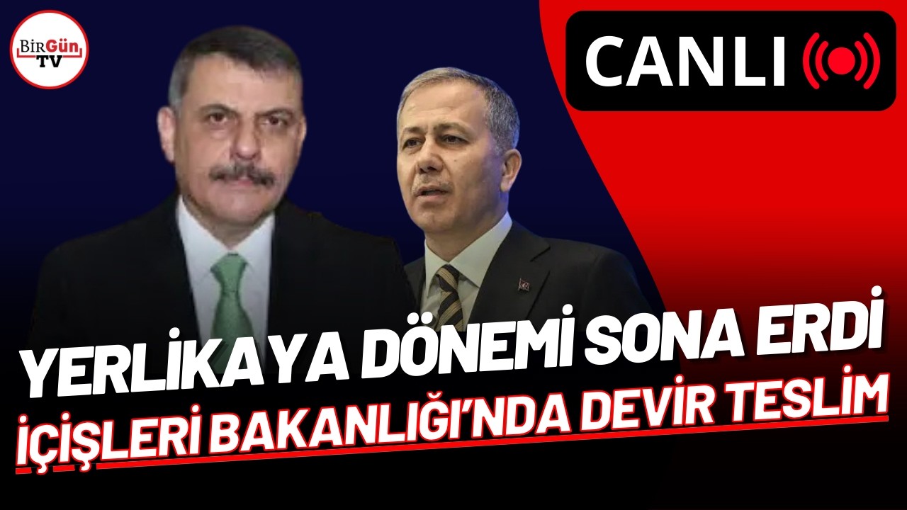 #CANLI I İçişleri Bakanlığı'nda devir teslim: Ali Yerlikaya dönemi bitti,Mustafa Çiftçi göreve geldi