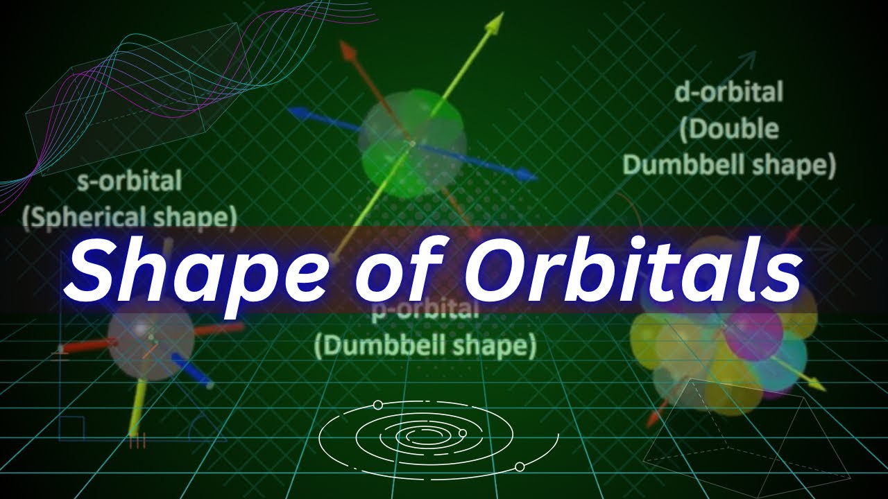 Shape of Atomic Orbitals | Class 11 Chemistry | Quantum Numbers