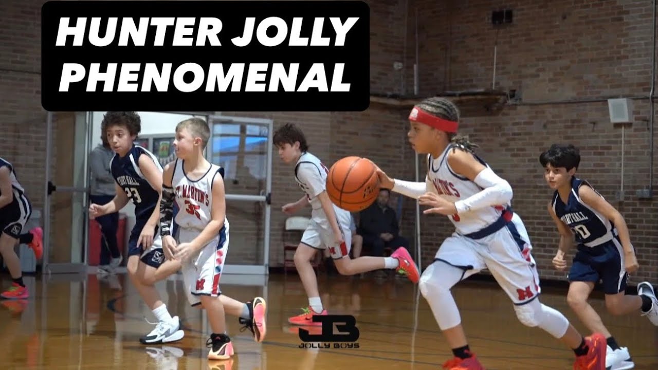 3rd Grader HUNTER JOLLY vs Stuart Hall 6th Graders