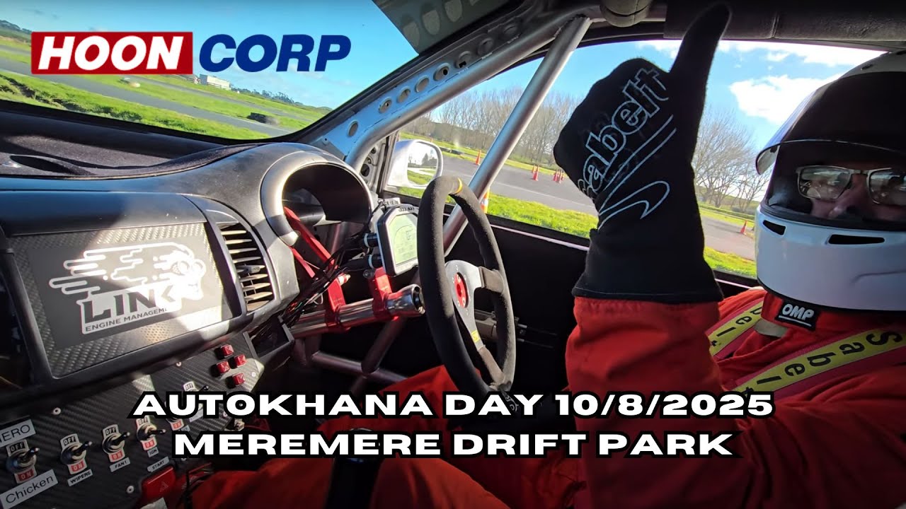 Hooncorp Autokhana Day 10/8/2025 - Inside Glenn Hodges' 1KHP Nissan March
