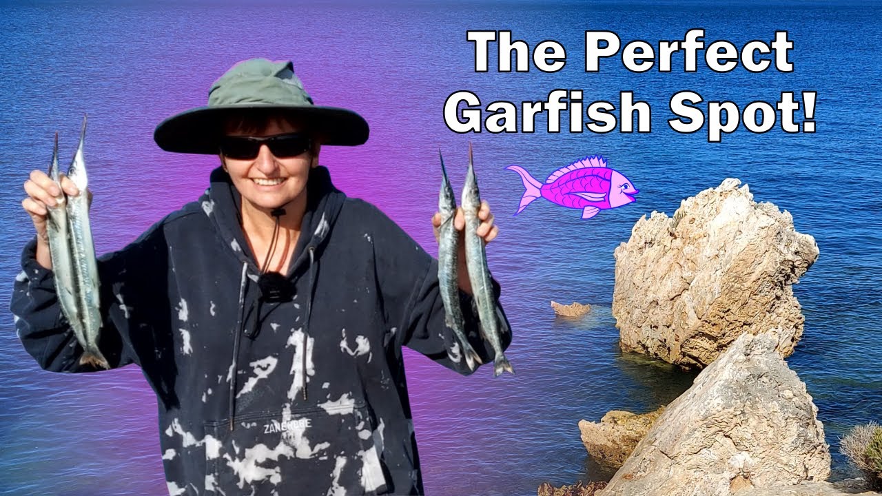 Float fishing for Garfish - Jolly Beach, Yorke Peninsula, South Australia