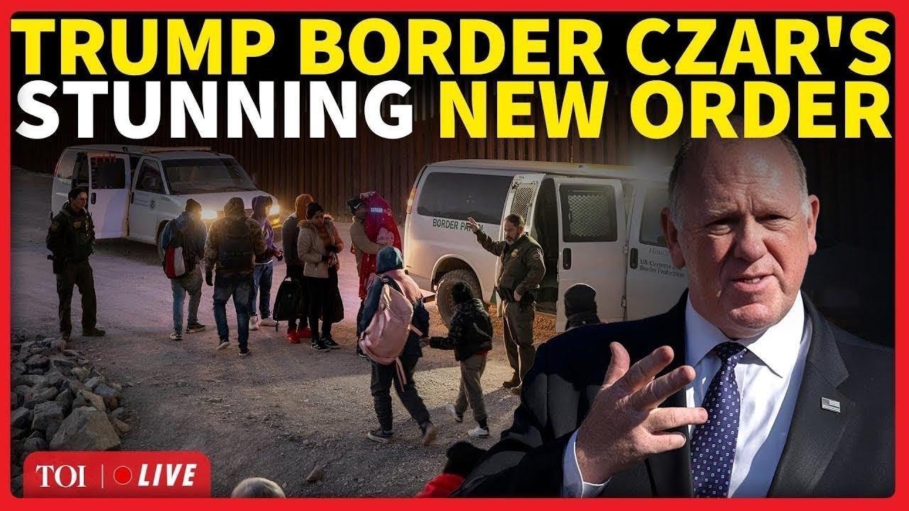 ‘Starting Today, Every Border Point Will…’: Trump’s JAW-DROPPING New Order; Tom Homan Warns...