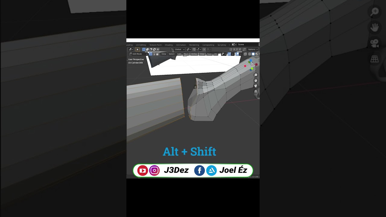como unir 2 objetos Blender TUTORIAL🔥🔫