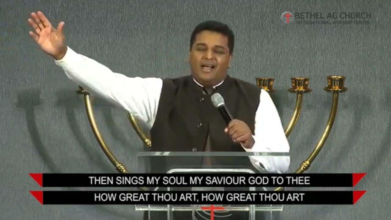 How great thou art || Pastor Johnson || Bethel AG church