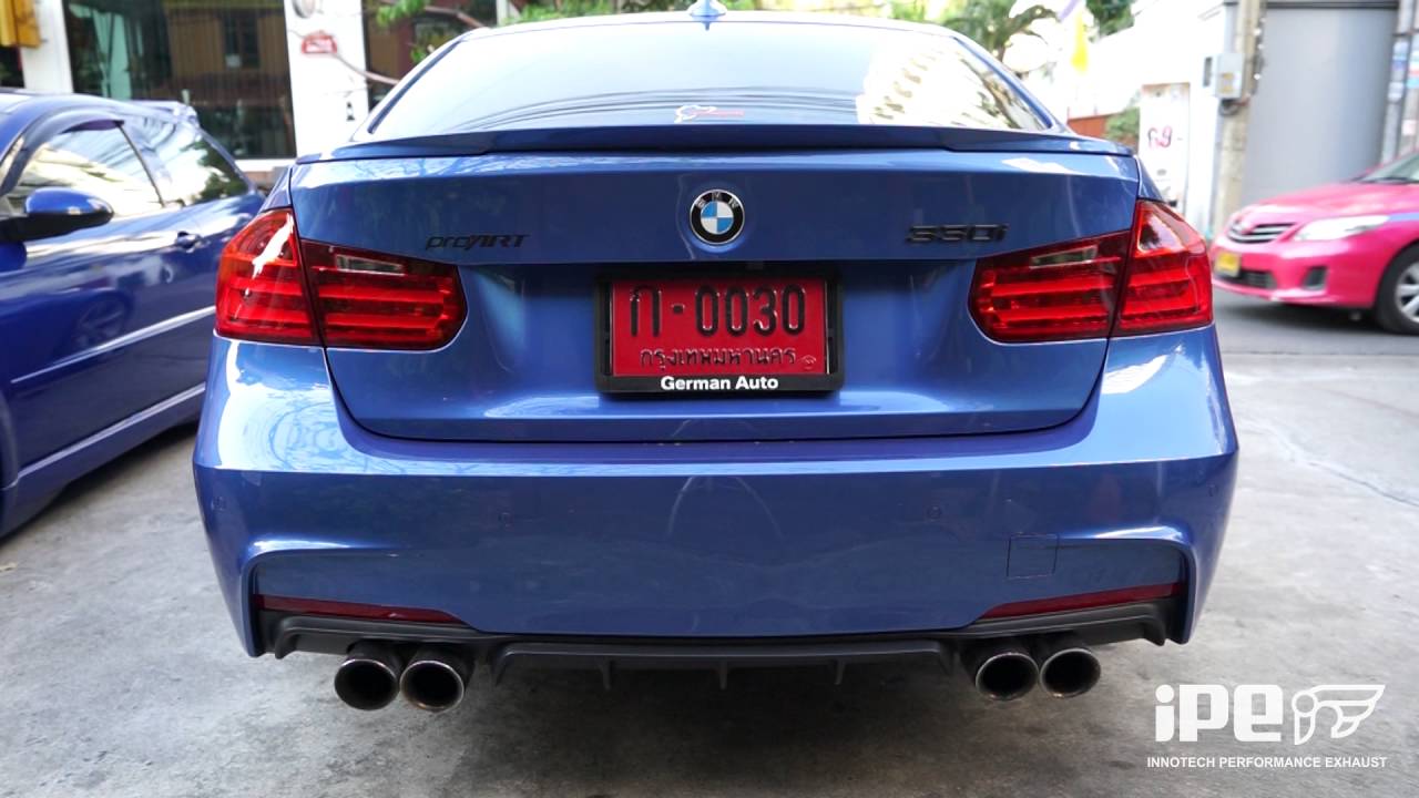 BMW 320i F30 W/ Innotech performance exhaust ( IPE-F1 )