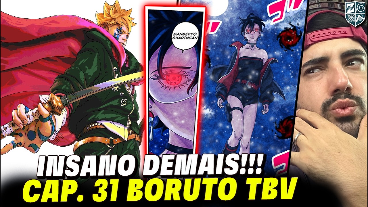 BORUTO TBV 31 - SARADA DEUSA! - FRED ANIMES - LEITURA COMPLETA