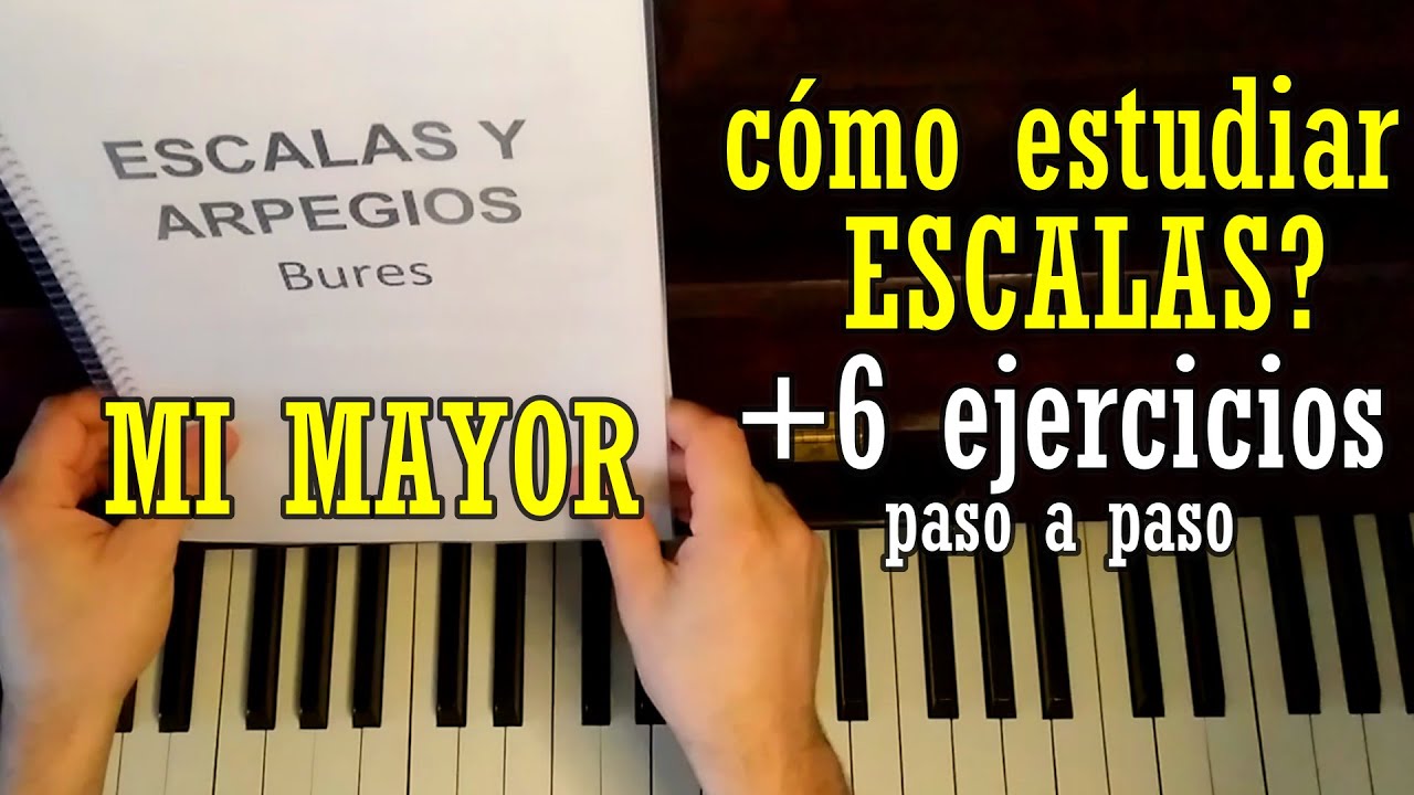 ESTUDIAS ESCALAS CORRECTAMENTE? CON 4 SOSTENIDOS - BURES ESCALAS⏱️5 A 10 MINUTITOS DIARIOS #57
