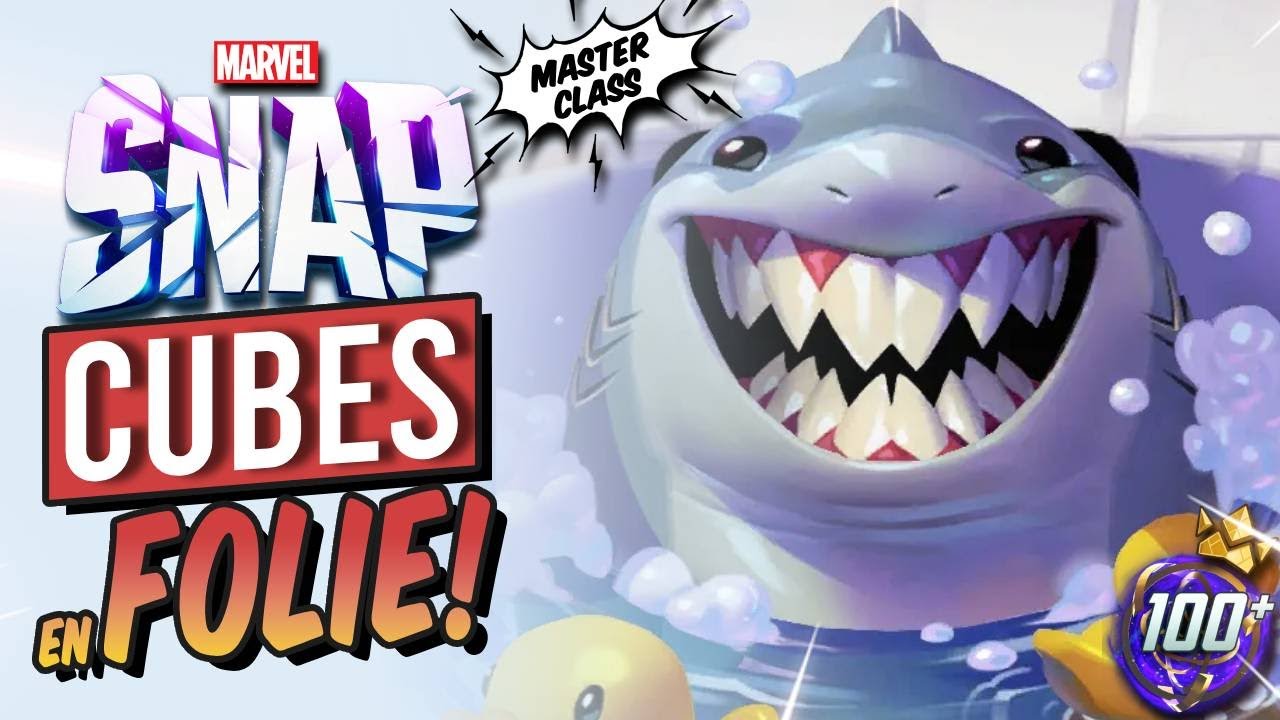 🦈LA MASTER CLASS DE JEFF THE BABY SHARK - CUBES EN FOLIE 😵 - MARVEL SNAP DECK
