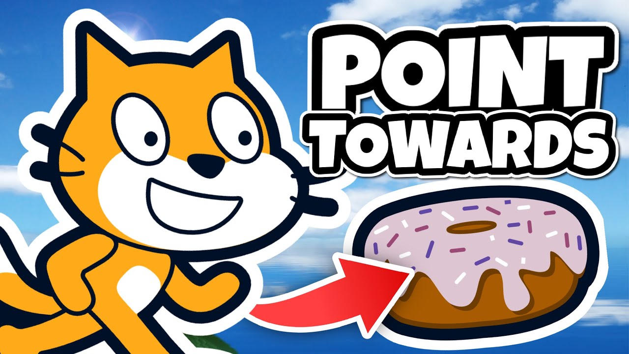 Point Sprites Towards Clones in Scratch - Tutorial