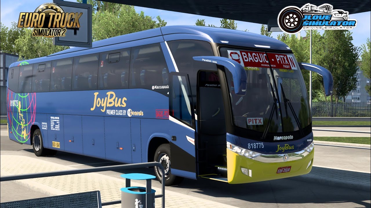 ETS2: Genesis Joy Bus, (656km Drive from Baguio to PITX) Euro Truck Simulator 2