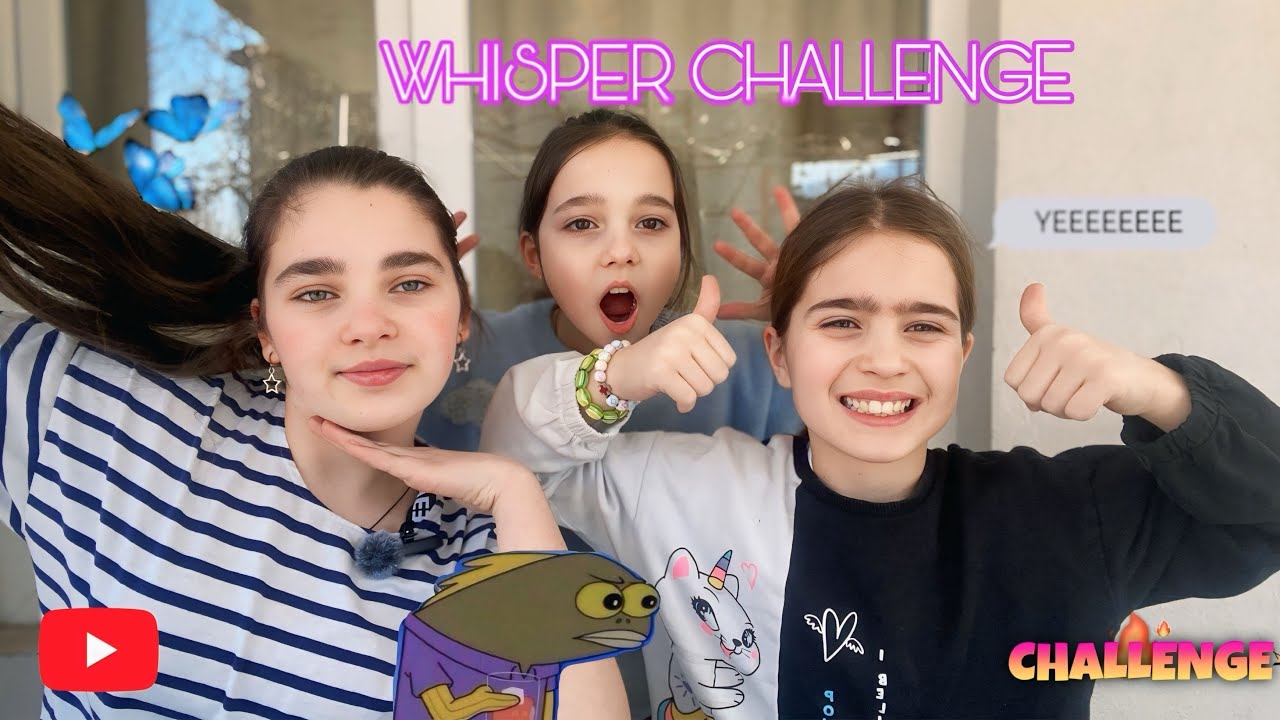 Whisper-challenge💅🎀 პატარა,სახალისო-ცოტა დებილობა ვიდეო❣️❤️უყურეთ ბოლომდე!!!⚡️