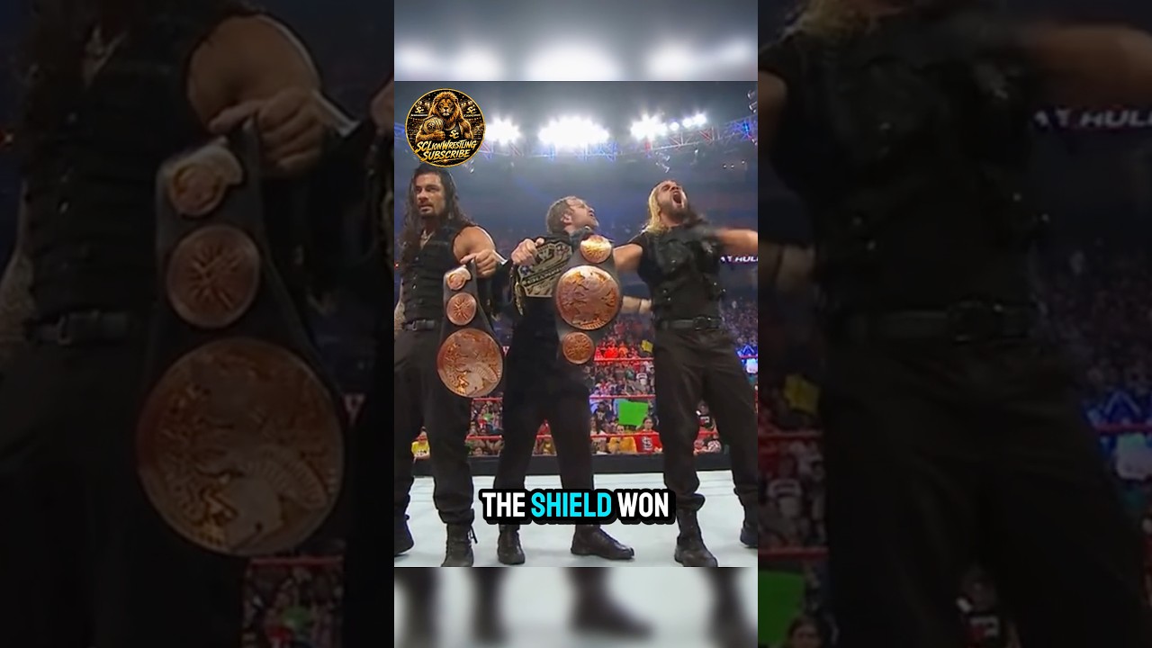When Every Member Of The Shield Won Championship Gold In The Same Night #shorts