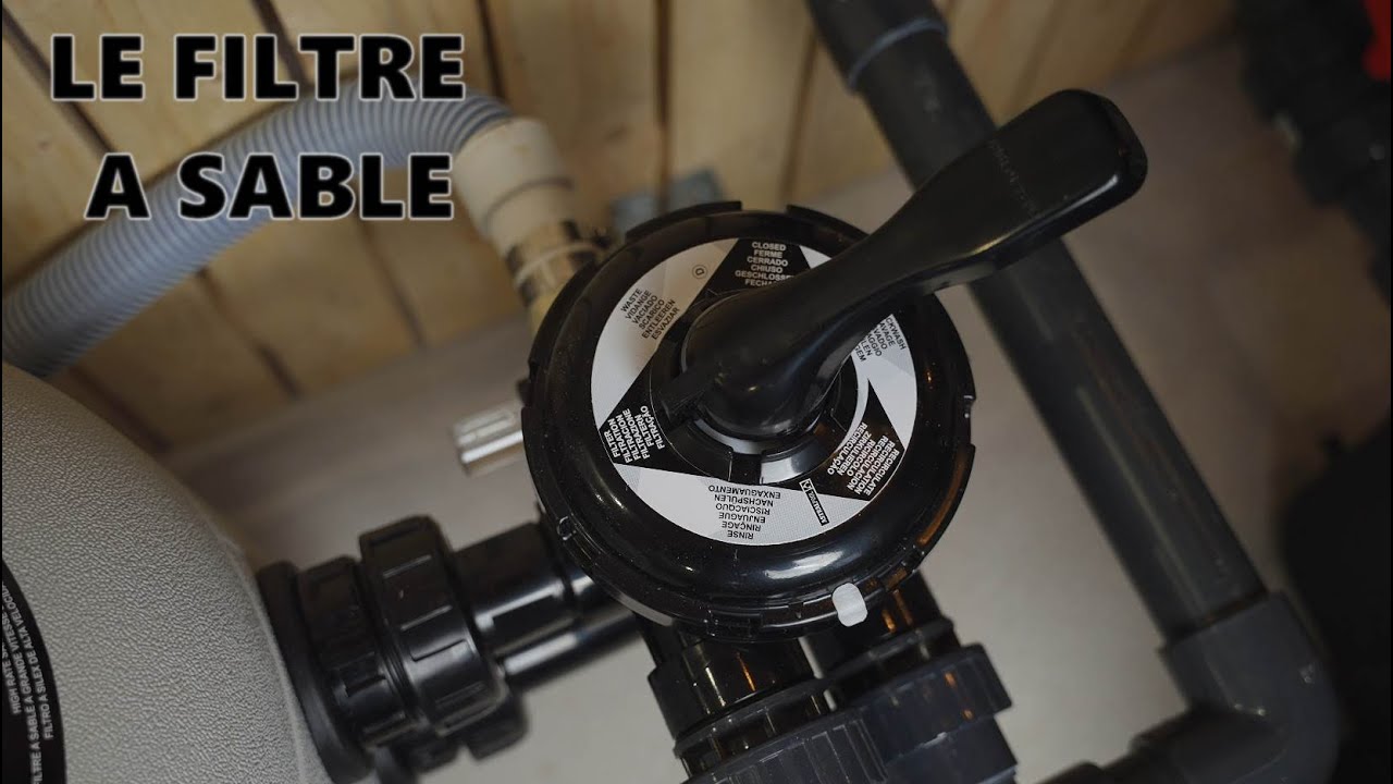 [ENTRETIEN BASSIN] 5. Nettoyer le filtre à sable de piscine (lavage et rinçage)