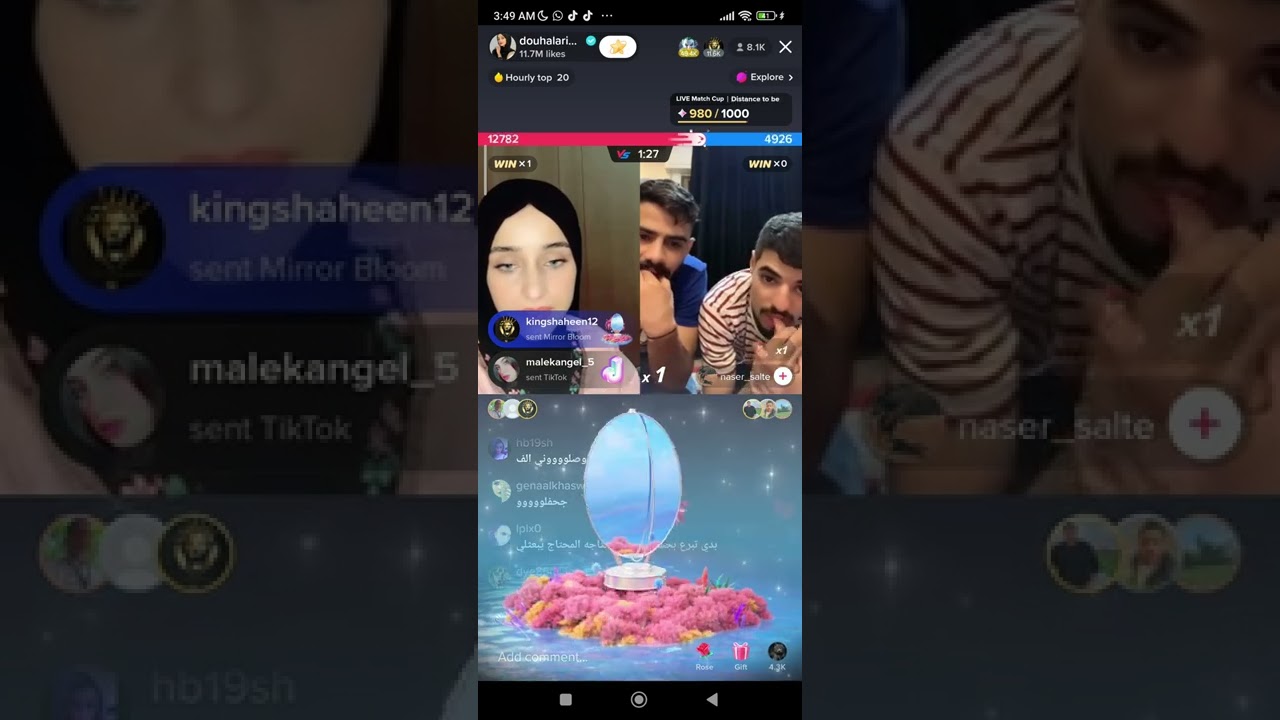 ضحى التونسية و ناصر السلطي رح تمووت ضحك 🤣🤣