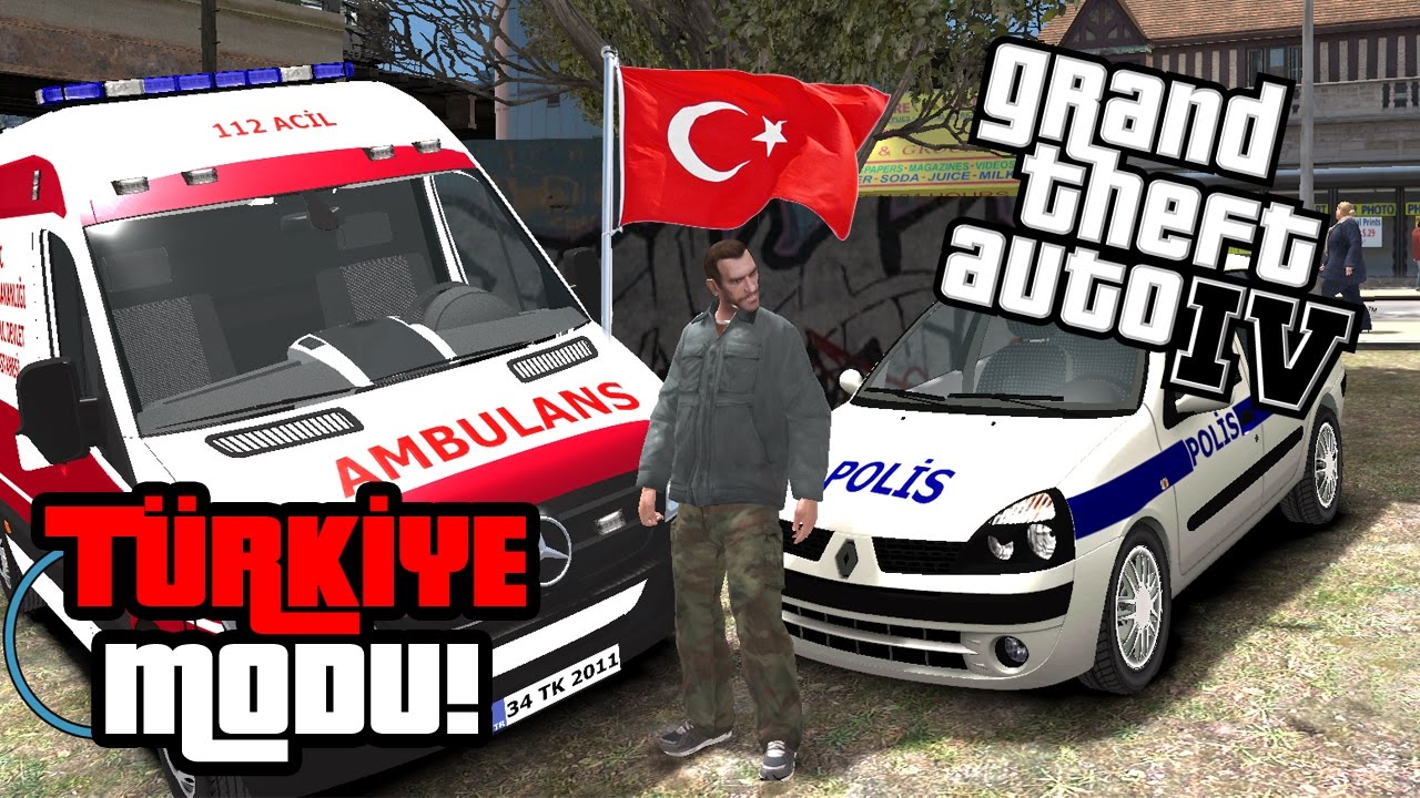 GTA 4 TÜRKİYE MODU! EFSANE MOD TURKISH CITY 2!