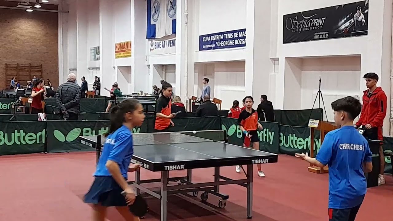 Tenis de masa   2023 04 07 09   Campionatul National Individual U 15   Bistrita