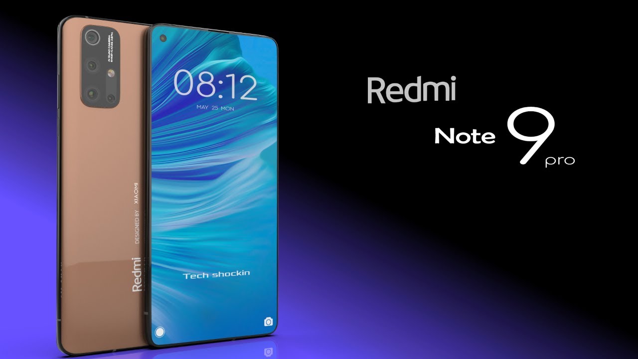 Redmi Note 9 pro official introduction 2020, trailer concept design