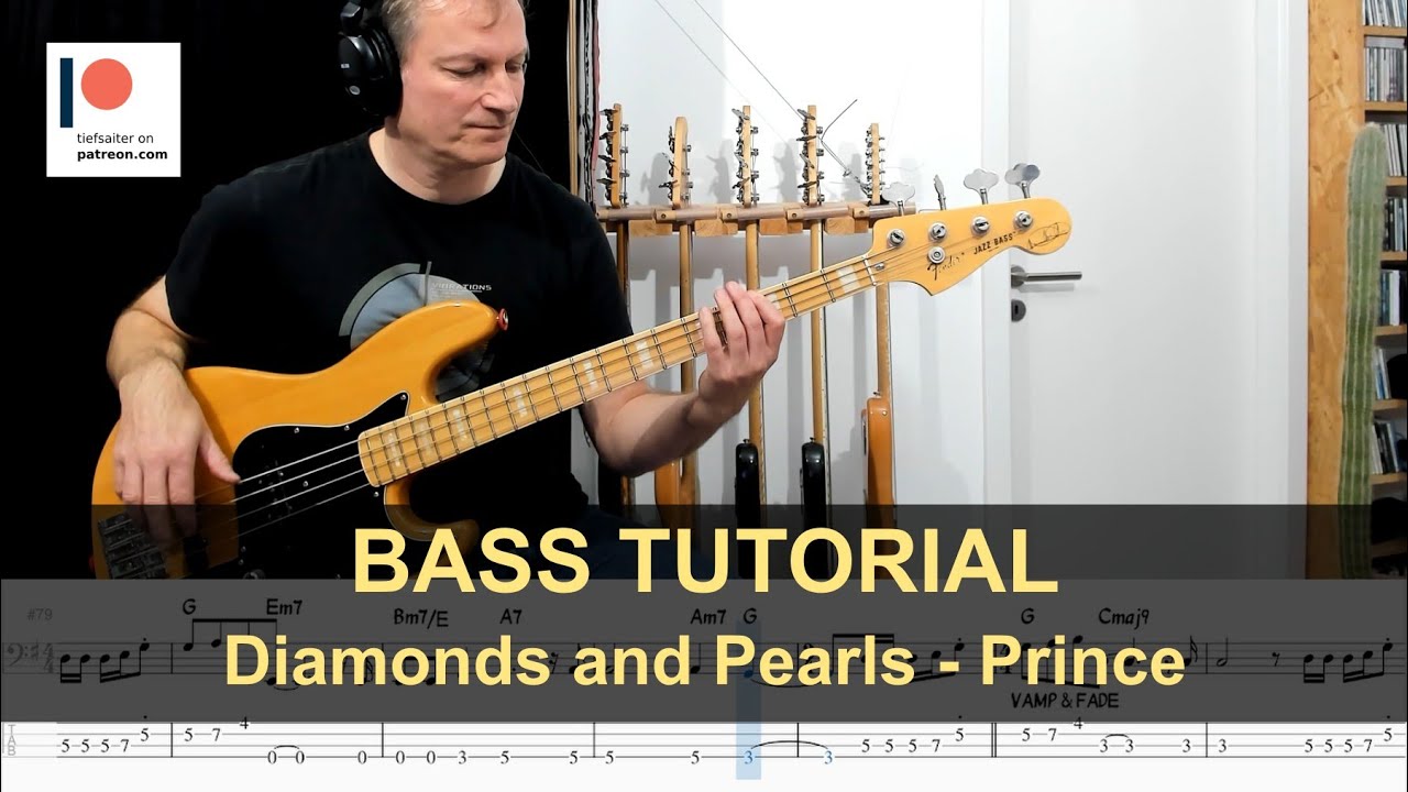 Diamonds And Pearls - Prince | Bass Tutorial (Sheet + TABs)