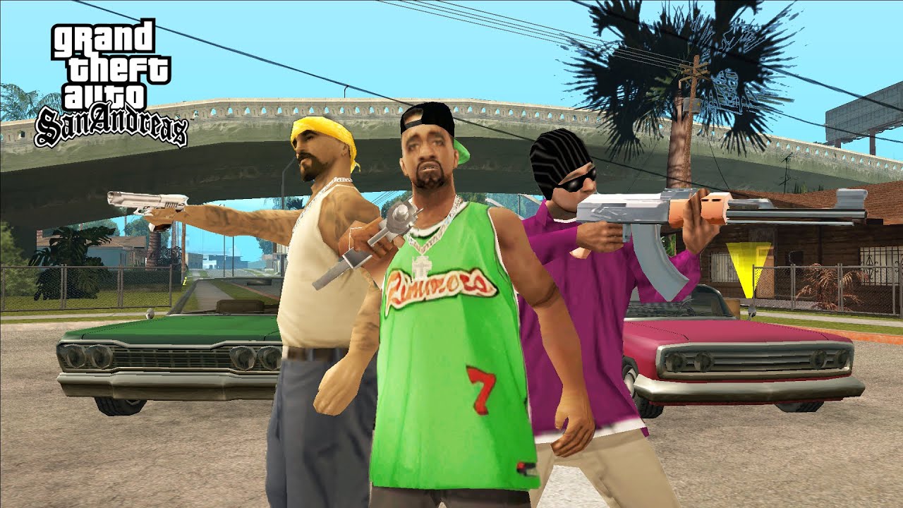 What Happens if BALLAS, GROVE and VAGOS Unite in GTA SAN ANDREAS?