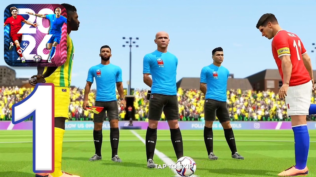 Dream League Soccer 2026 &mdash; Прохождение игры, часть 1 &mdash; Учебное пособие (iOS, Android)