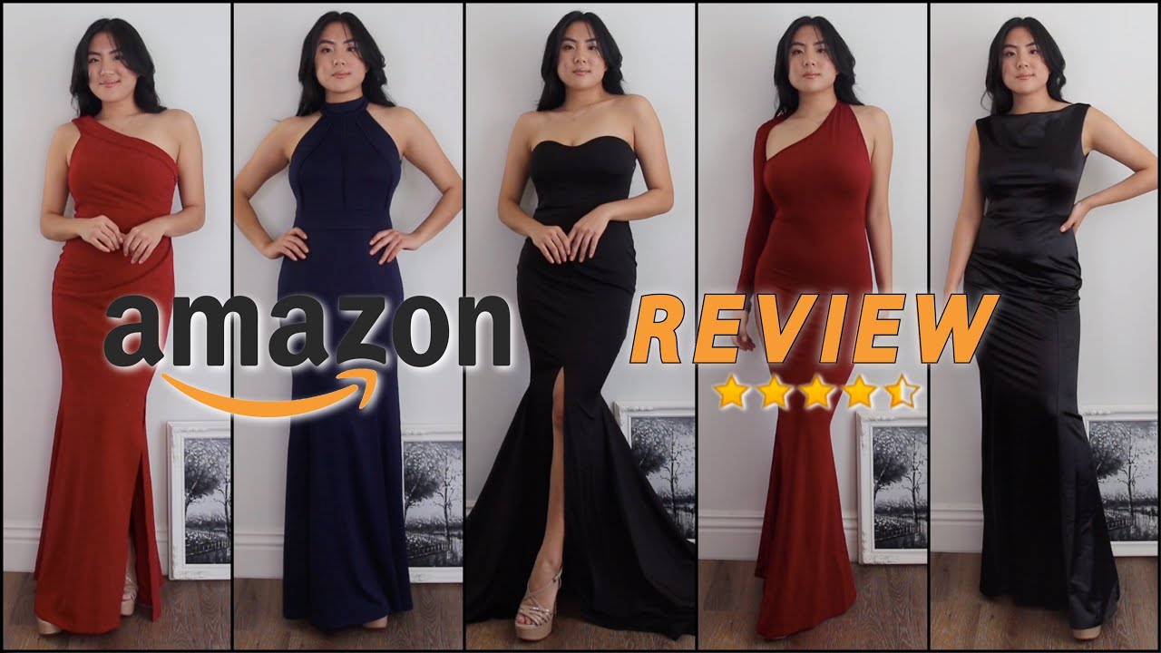 Обзор вечерних платьев на Amazon