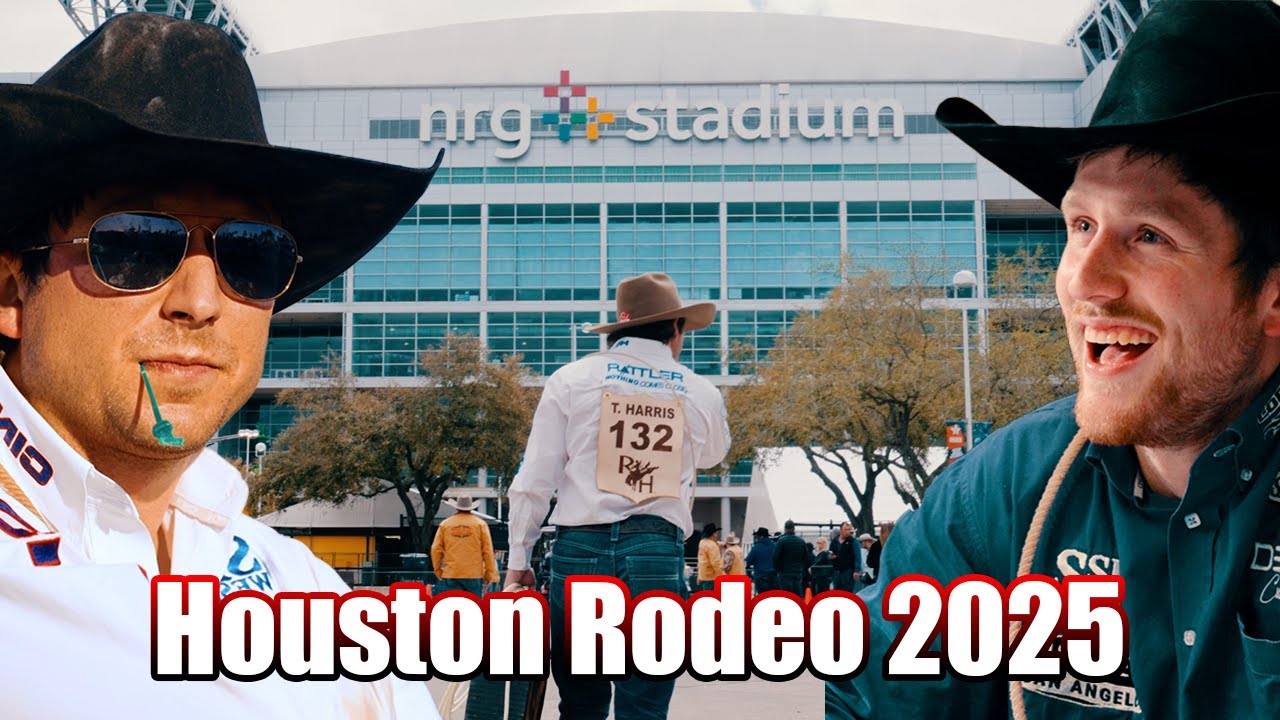 Competing for 50K AT HOUSTON RODEO...