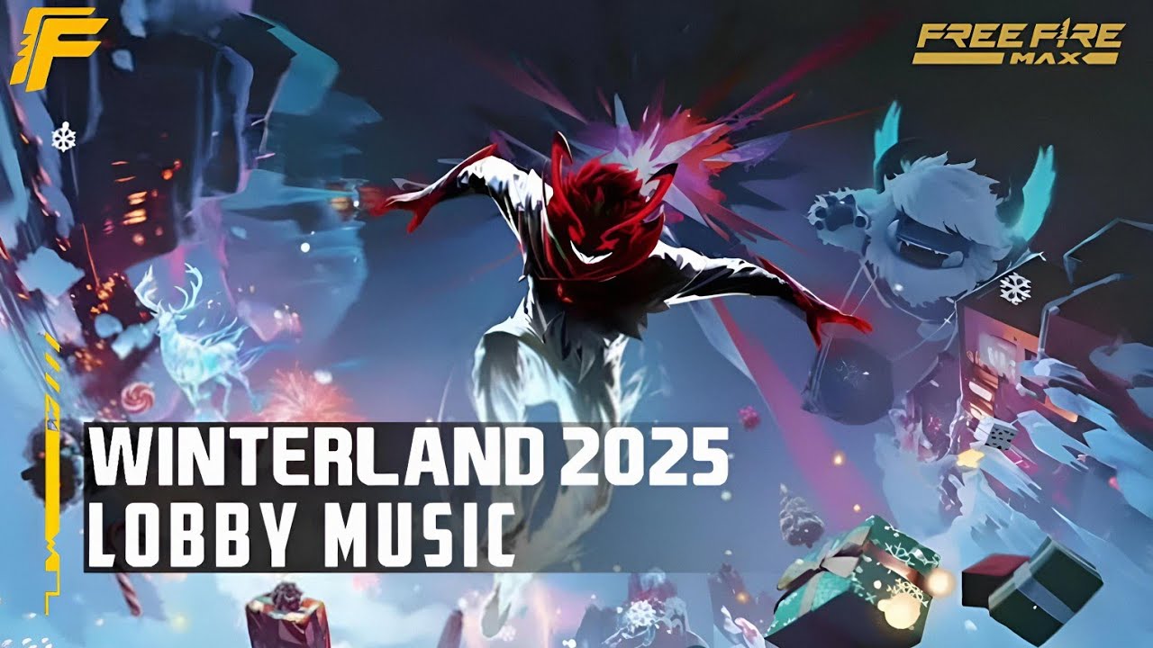 Winterland Free Fire Max Original (Theme Song) New OB51 Update 2025 Lobby Music Winter FFM