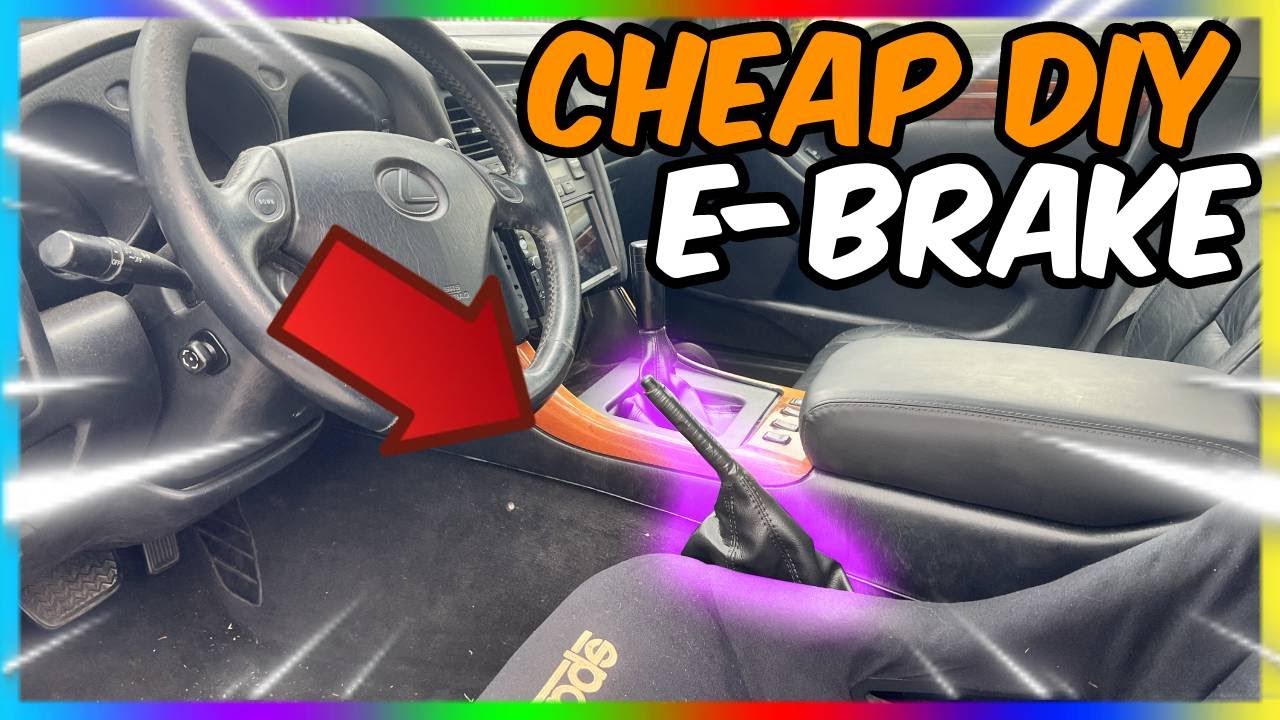CHEAPEST DIY HANDBRAKE FOR GS400 / GS300