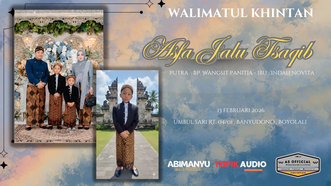 LIVE CS ABIMANYU || WALIMATUL KHITAN Bg, 
