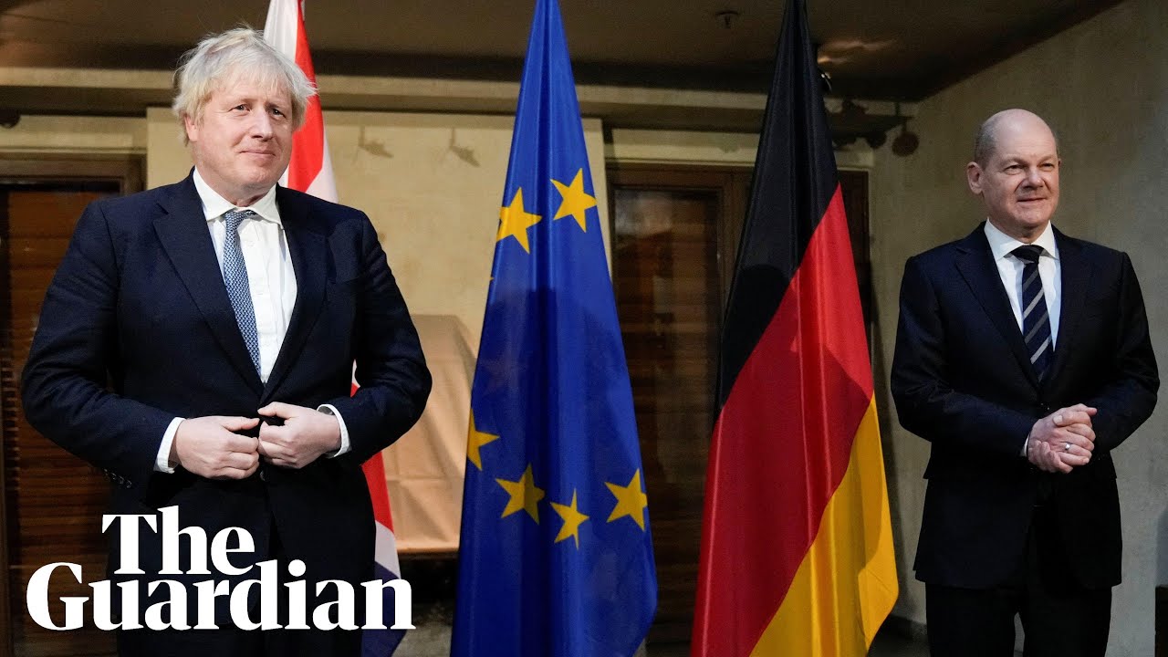 Boris Johnson and Olaf Scholz hold joint press conference &ndash; watch live