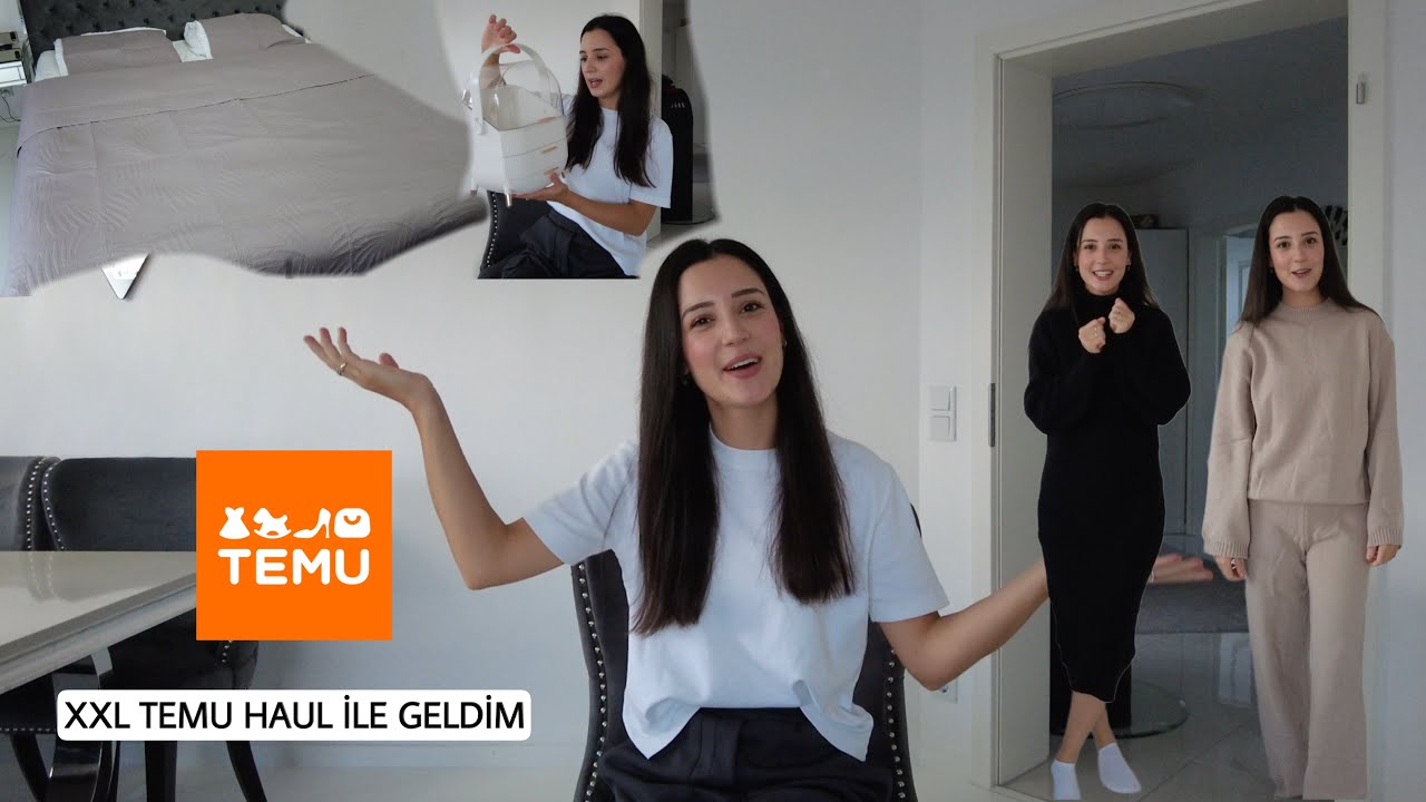 XXL TEMU ALIŞVERİŞİM GELDİ 🛍 KIŞLIK KİYAFETLER, YATAK ODASI ALIŞVERİŞİ VE BİR ÇOK KALİTELİ ÜRÜNLER