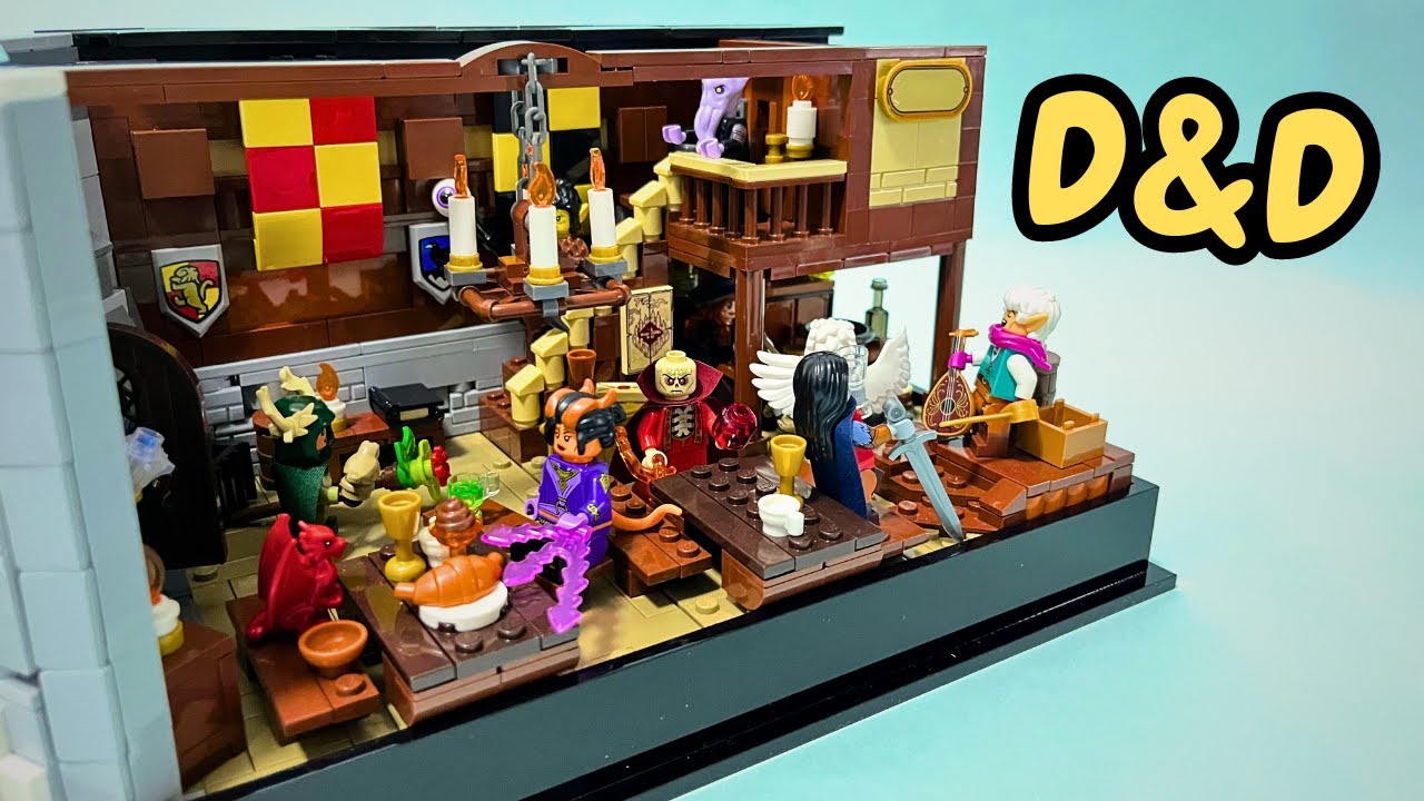 The COOLEST Way To Display Your LEGO D&D Minifigures