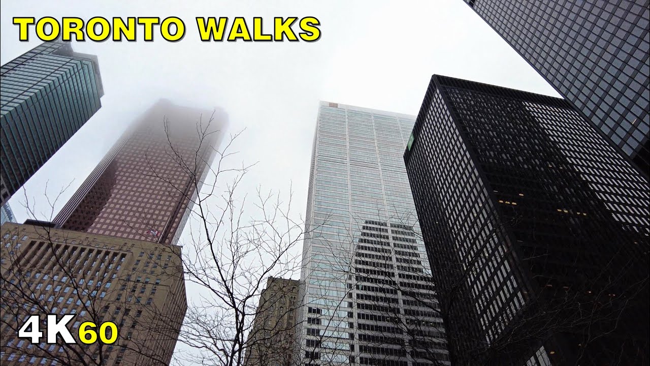 Downtown Toronto Financial District 3rd Wave Walk (April 12, 2021)