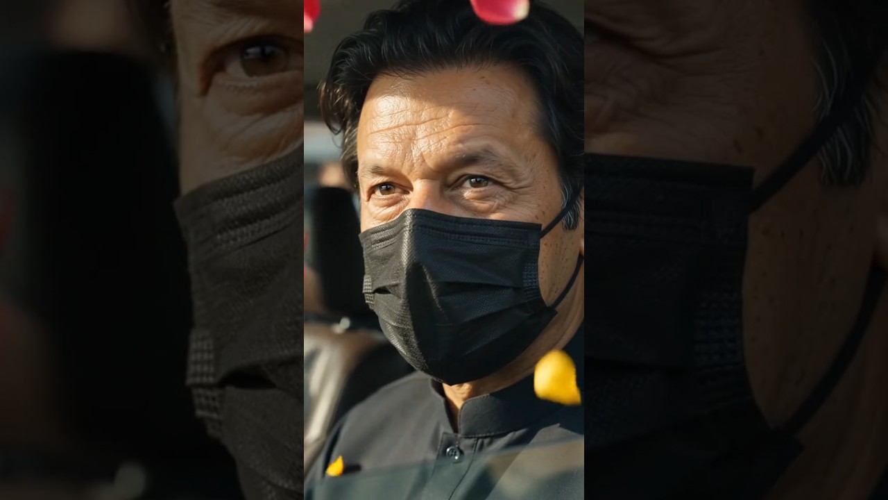 Imran khan ka Al shifa Hospital mein pholon sy istakbal Awam hi awam full security#imrankhan#viral