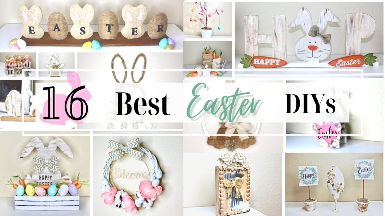 DIY Easter Decor | Dollar Tree Easter Bunny DIY | DIY Dollar Tree Easter Decor 2022