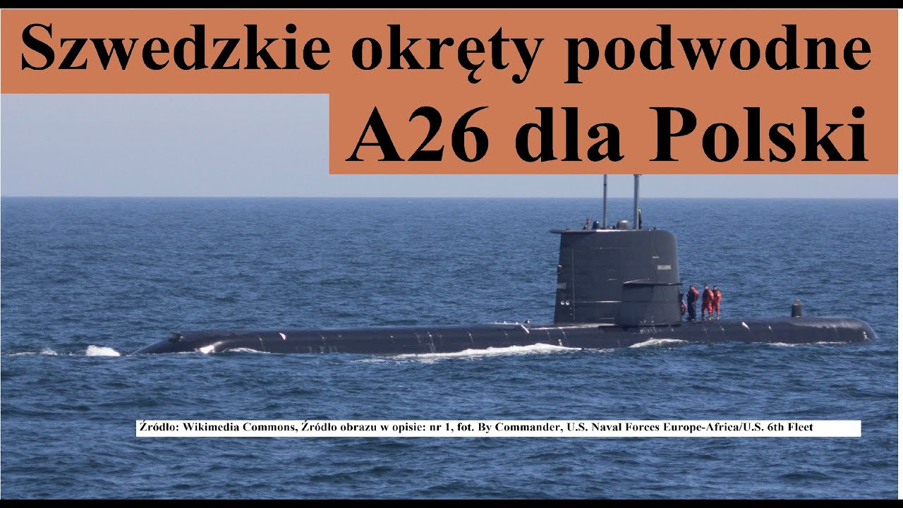 Szwedzki okręt podwodny A26 dla Polski