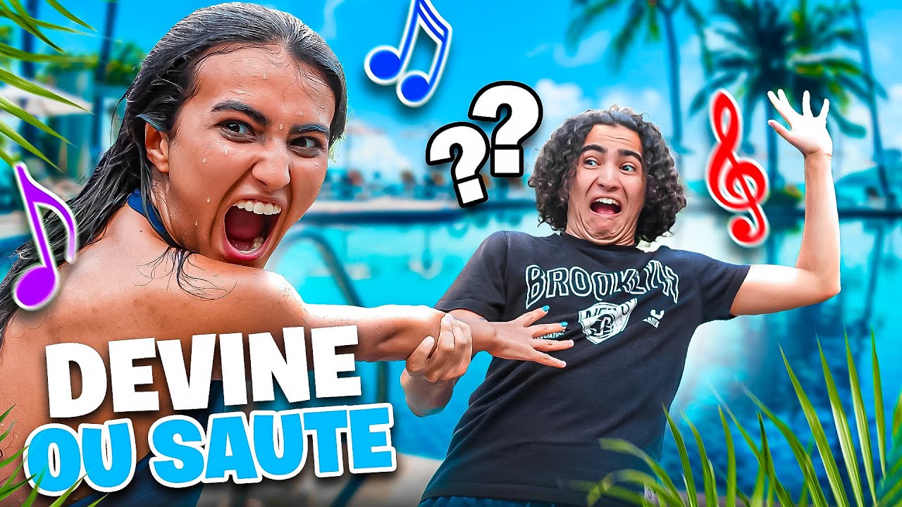 Devine le dessin anim&eacute; ou TOMBE dans l'eau !!