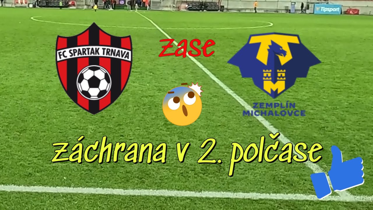 🔴FC Spartak Trnava⚫ - MFK Zemplín Michalovce 3:1⚽️ (0:1)