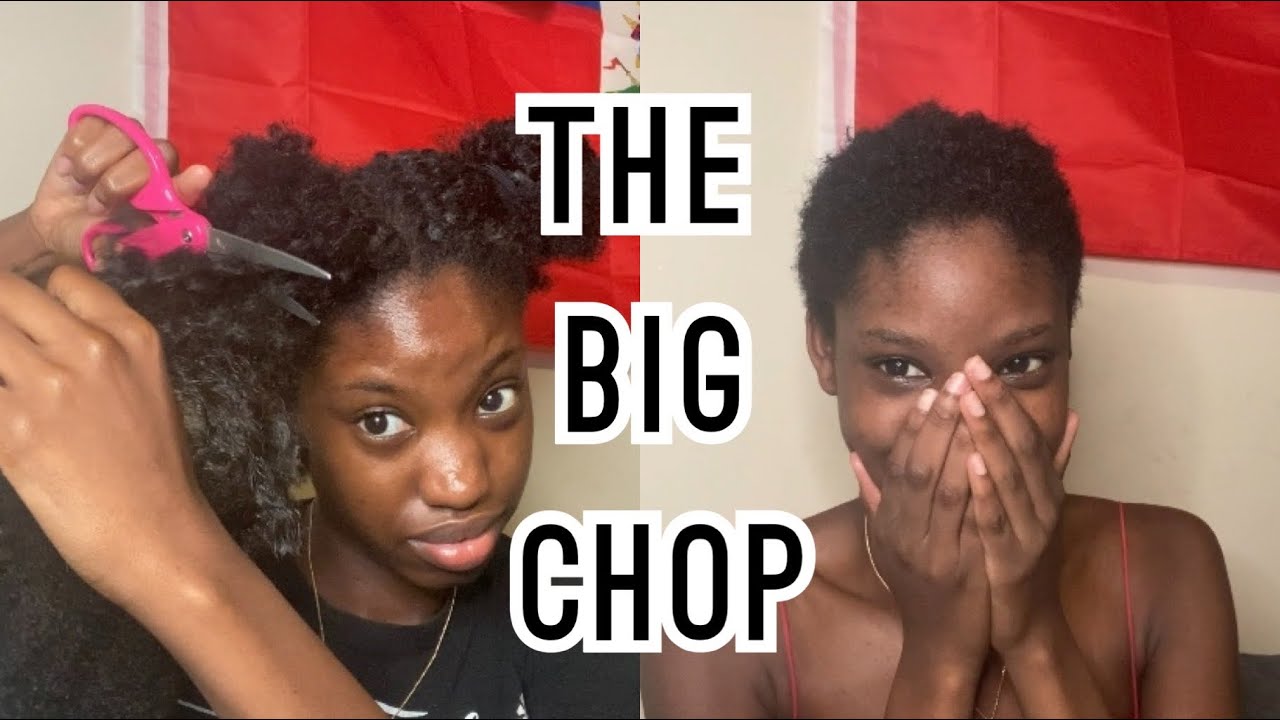 THE BIG CHOP/black girl natural hair journey💇🏿&zwj;♀️🤎✨|SAMLUVYALL