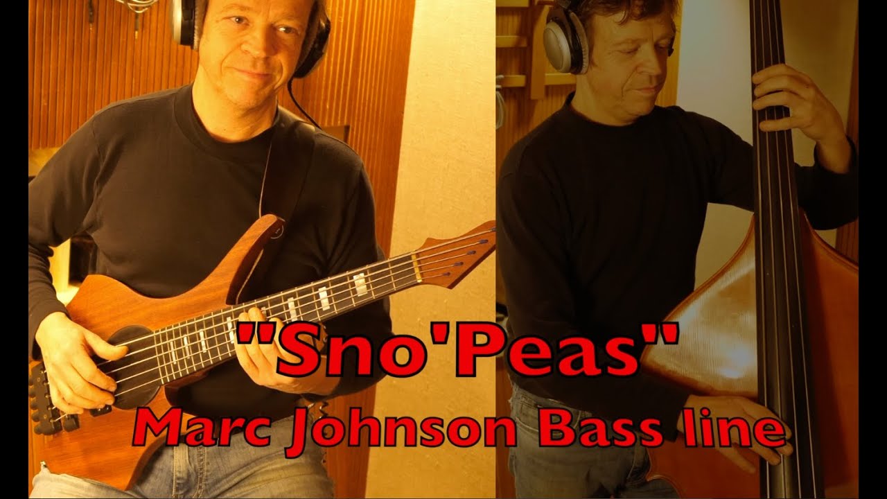 Marc Johnson Bass Line on Sno' Peas